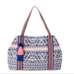 Woven Tote Bag for Women from No Boundaries